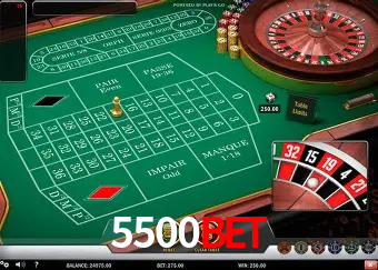 Blackjack Table 5500bet